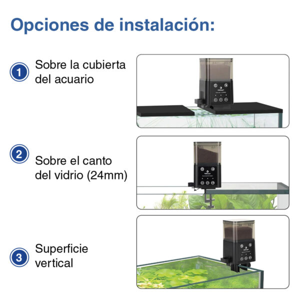 Alimentador Automático Fishkeeper FK036 | Especial para pellets