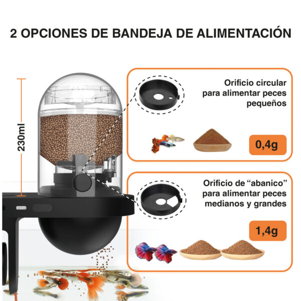 Alimentador automático WIFI con cámara HD HYGGER HG082B | Control remoto y vigilancia en tiempo real
