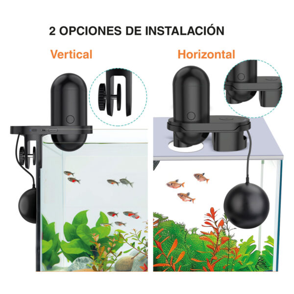 Alimentador automático WIFI con cámara HD HYGGER HG082B | Control remoto y vigilancia en tiempo real