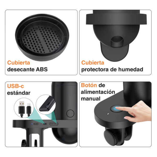 Alimentador automático WIFI con cámara HD HYGGER HG082B | Control remoto y vigilancia en tiempo real