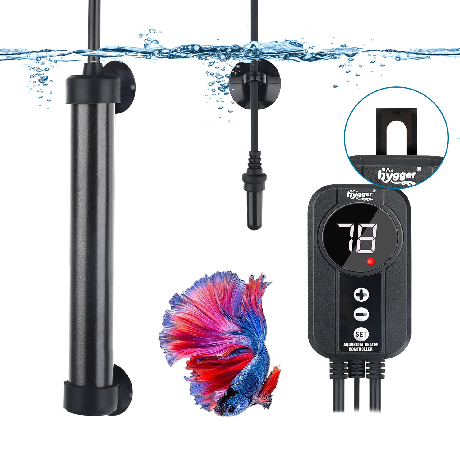 Calentador de Titanio con Sonda Hygger HG085 | Control Preciso y Seguro