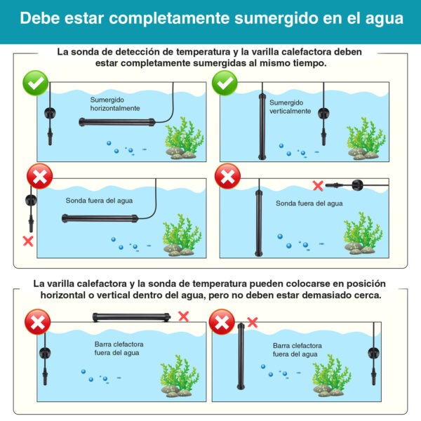 Calentador de Titanio con Sonda Hygger HG085 | Control Preciso y Seguro