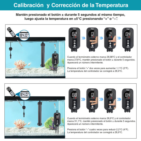 Calentador de Titanio con Sonda Hygger HG085 | Control Preciso y Seguro