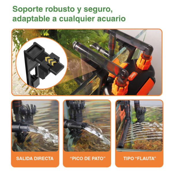 Filtro Hygger Hang On Back HG108