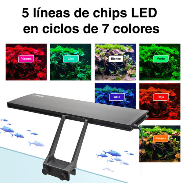 HYGGER WRGB LED HG990 Espectro total
