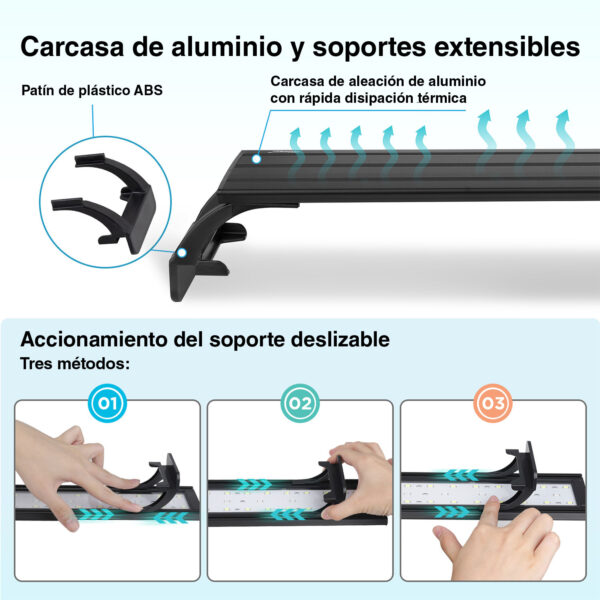 Ecrã LED RBW HYGGER HG918, regulável e programável com elevada luminosidade.