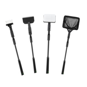 Hygger HGY0001 S Conjunto de limpeza multifuncional 4 em 1 para aquários