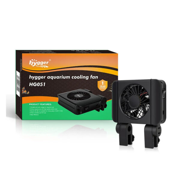 Ventilador para Acuarios Hygger HG051 | Enfriador eficiente y silencioso.