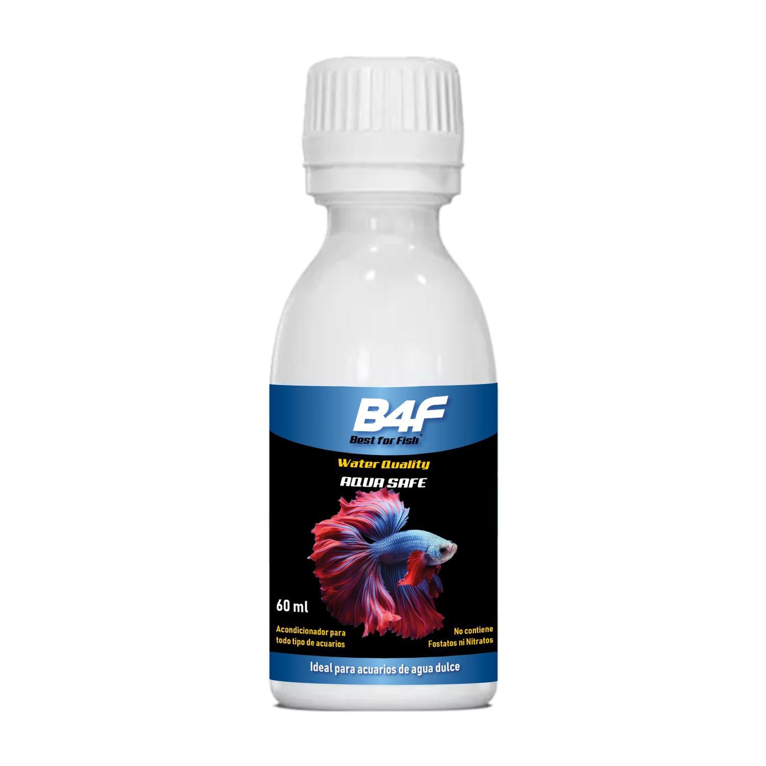 B4F Antichlorine : elimina com segurança o cloro da água da torneira para aquários de água doce e salgada.