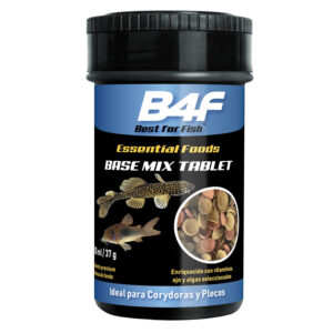 B4F Base Mix Tablet | Alimento en tabletas con ajo para todo tipo de peces de fondo.