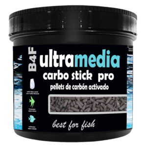 B4F Carbo Stick Pro | Carbón activo profesional en sticks para agua dulce y salada