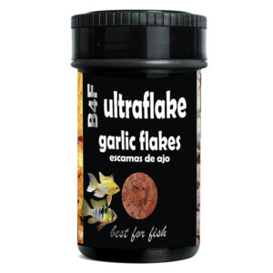 B4F Garlic Flakes | Alimento en escamas para todo tipo de peces enriquecido con ajo