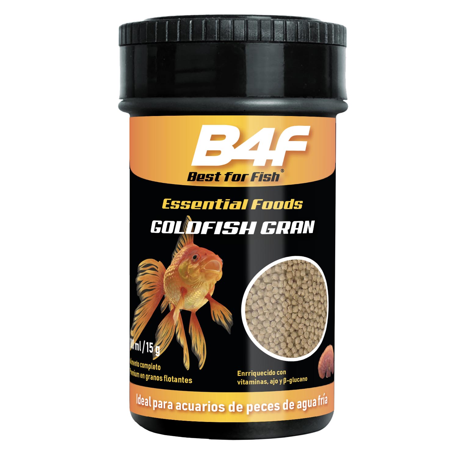 B4F Goldfish Gran | Alimento en gránulos para peces de agua fría