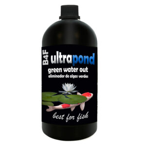 B4F Green Water Out | Acondicionador anti agua verde unicelulares eficaz para estanques