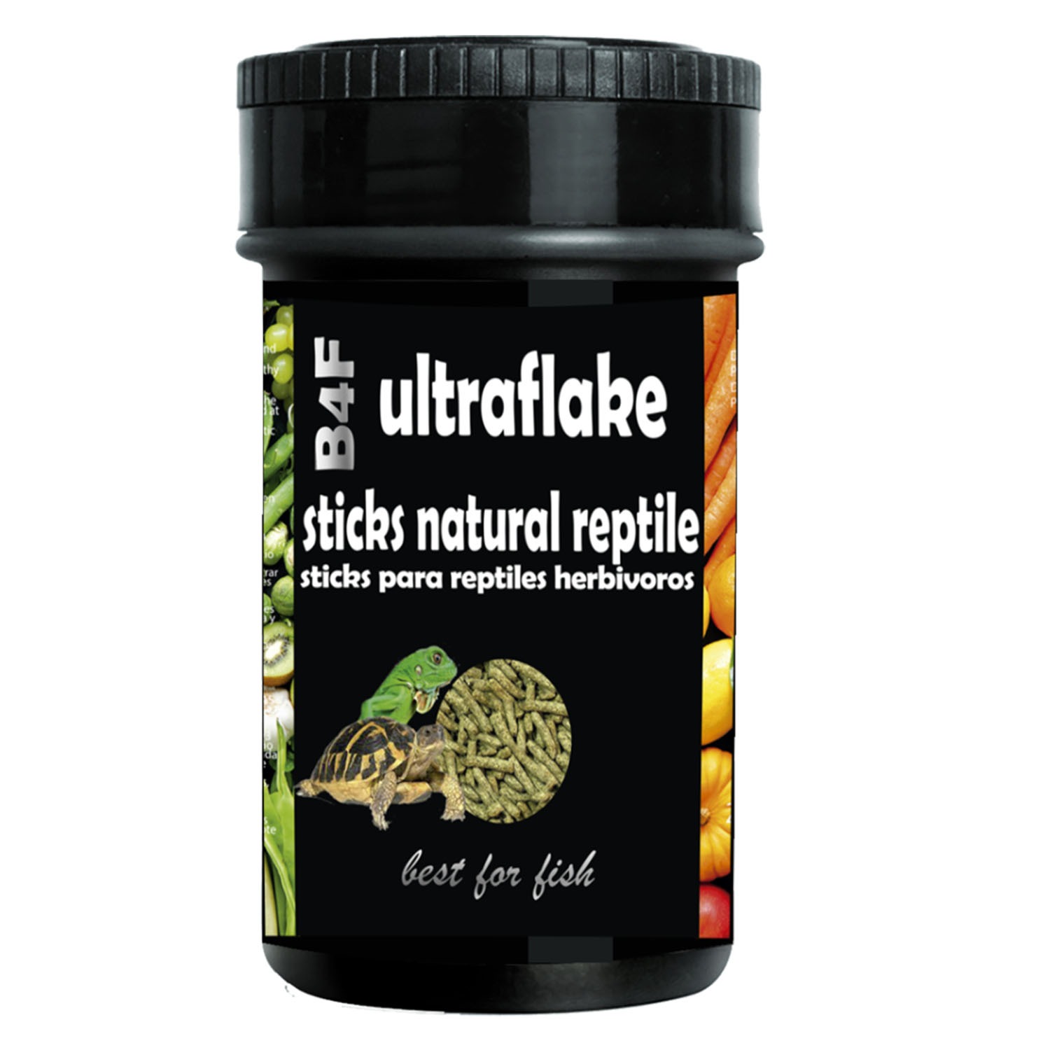 B4F Natural Herbs Stick | Alimento para tortugas acuáticas e iguanas en stiks con vegetales