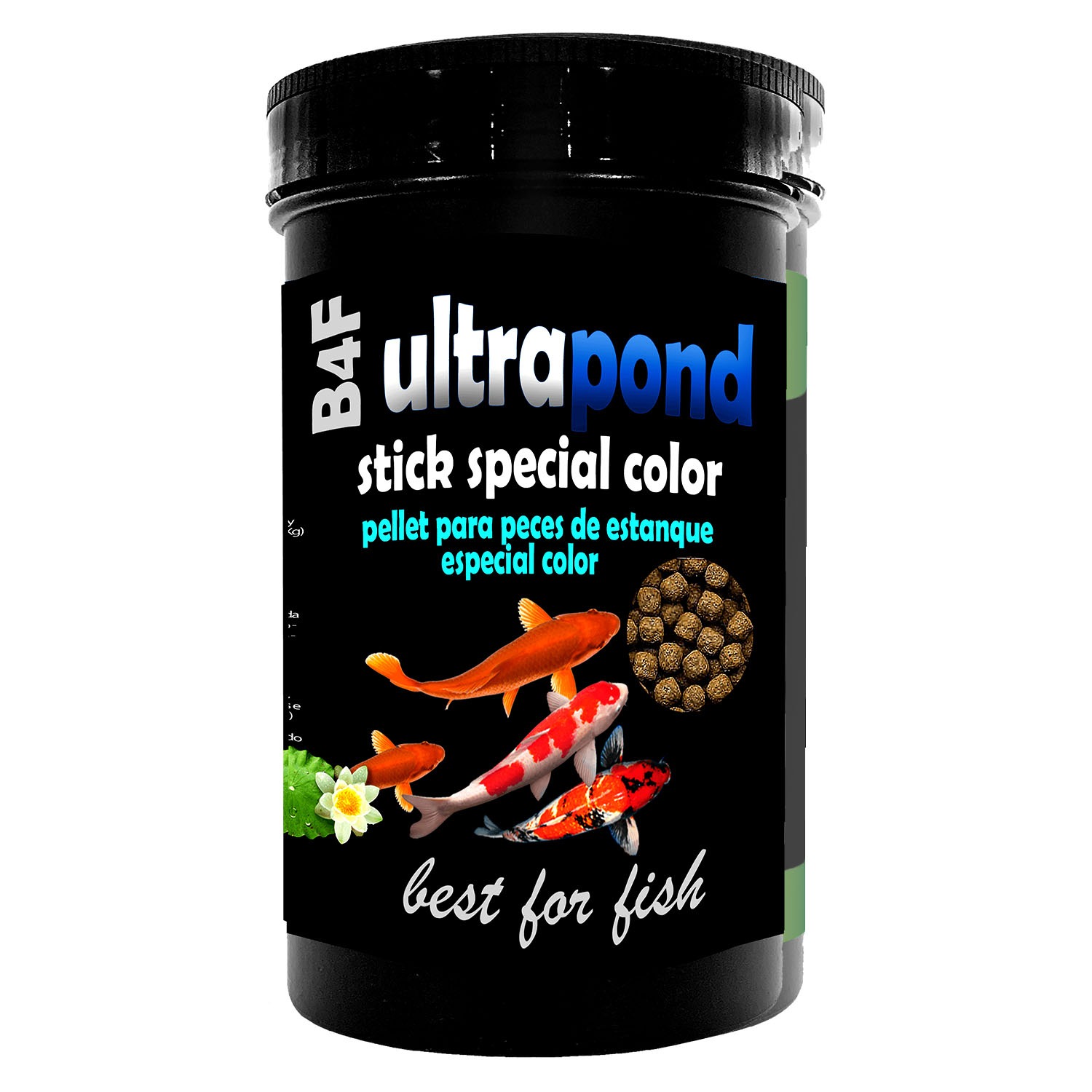 B4F Stick Special Color | Alimento en pellets para peces de estanque, Koi y Goldfish.