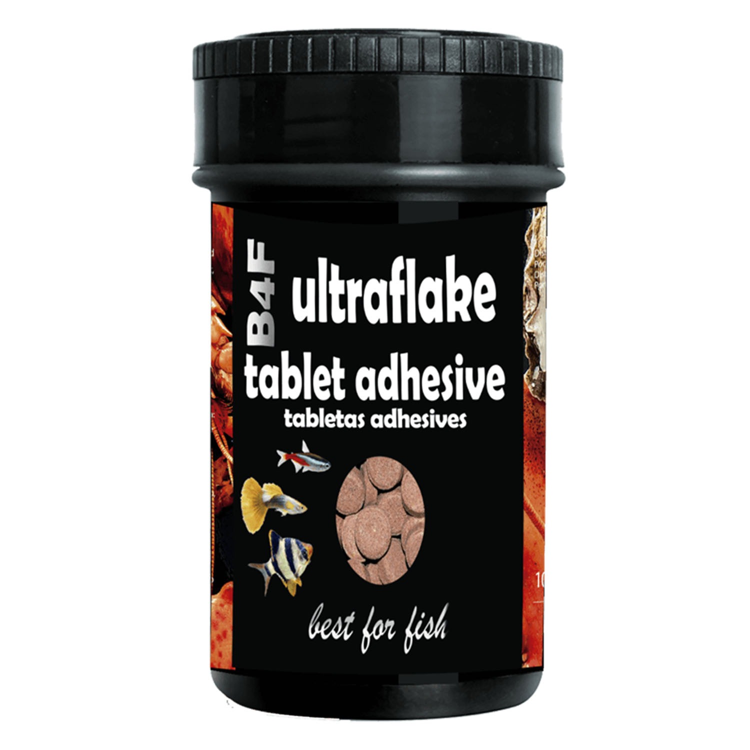 B4F Tablet Adhesive : Alimento adesivo em pastilhas com alho para todos os tipos de peixes
