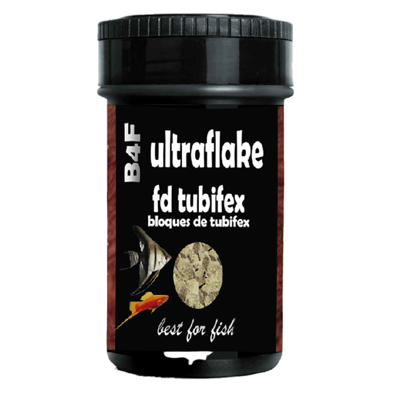 B4F Tubifex | Complemento alimenticio para peces a base de Tubifex liofilizado