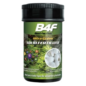 B4F UltraGreen Solid Fertilizer | fertilizante completo en pastillas para sustratos de acuarios plantados