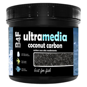 B4F UltraMedia Coconut Carbon | Carbón activo de alto para agua dulce y salada