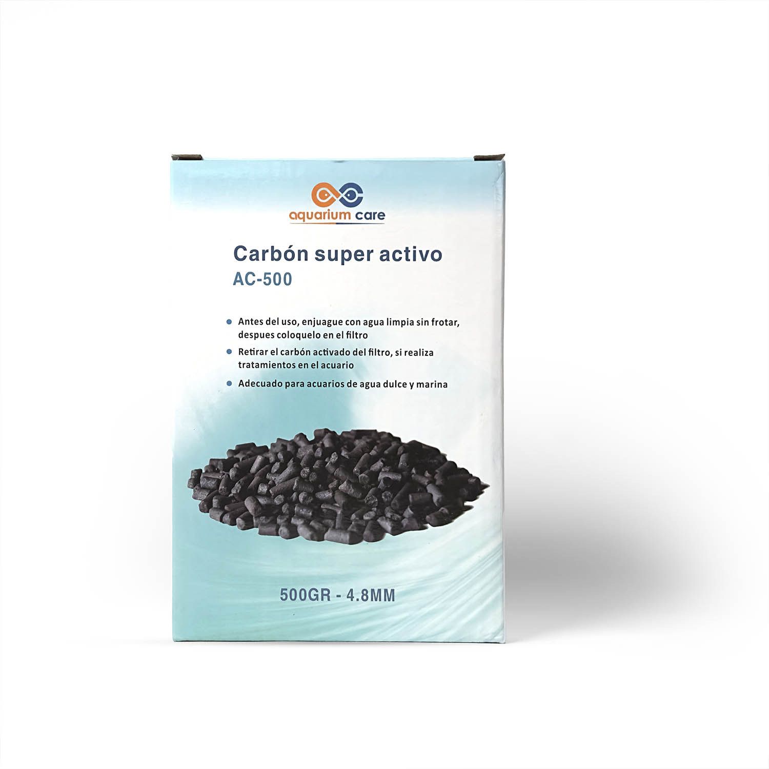 AquariumCare Super Active Charcoal : bastões de carvão ativado excelentes para aquários de todos os tipos.