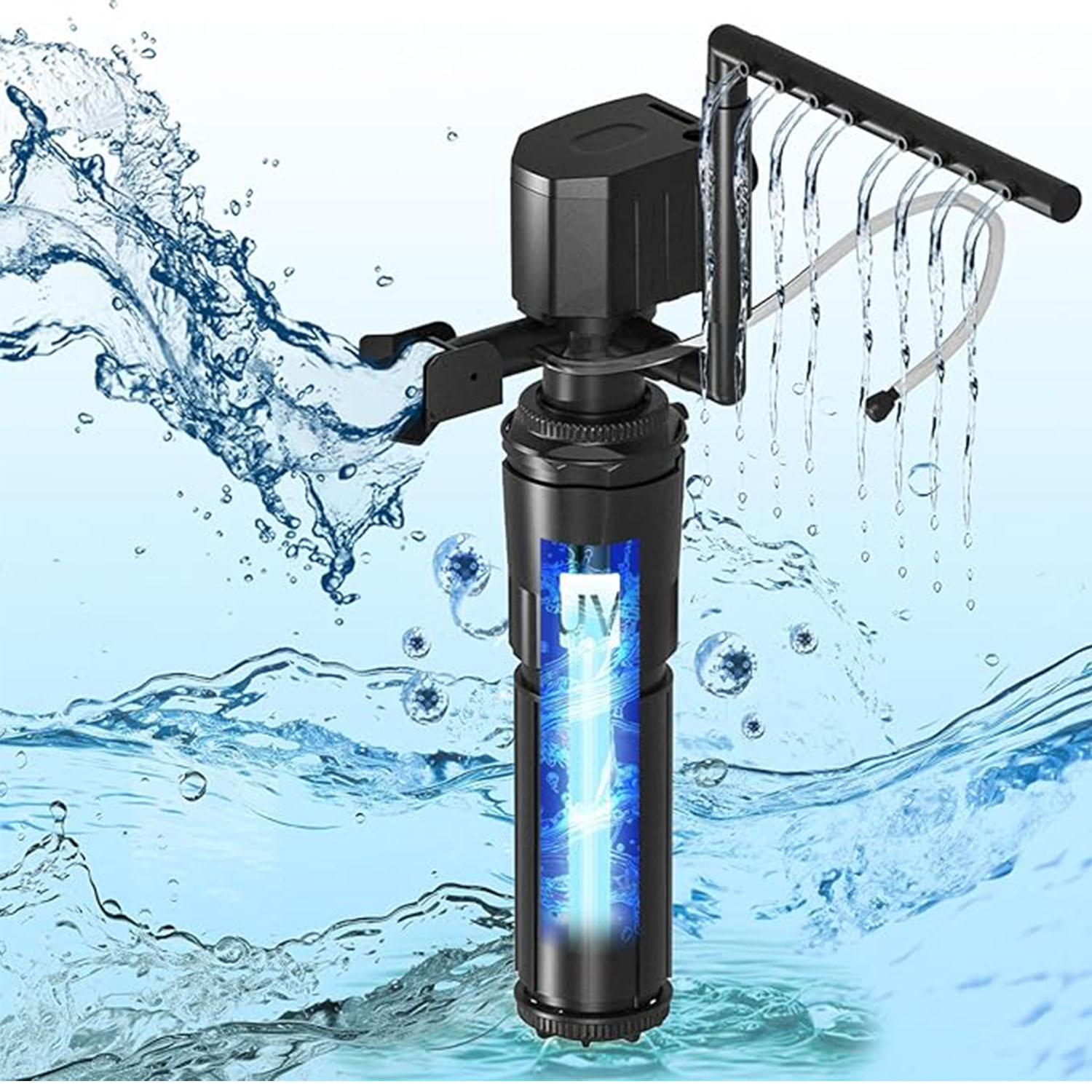 Filtros Internos UV Hygger HG032 | Filtración y Oxigenación Profesional