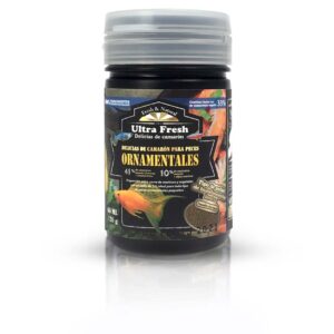 Delicias de Camarón para peces Ornamentales, | Alimento para peces Ultra Fresh, ideal para vivíparos.