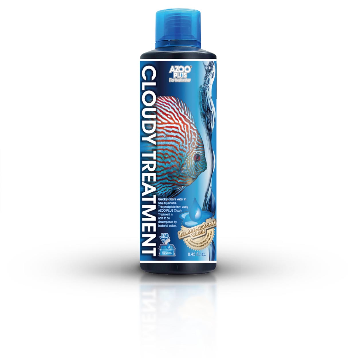 AZOO Plus Cloudy Treatment | Clarificador para resolver cualquier tipo de turbidez en acuarios.