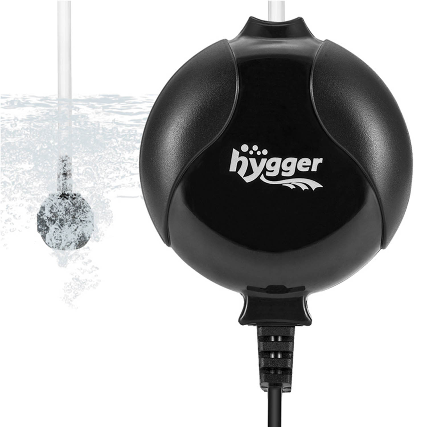 HYGGER mini Aerador Kit HG811 | Aerador silencioso para aquários até 120 litros
