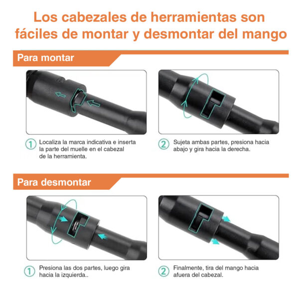 Set Limpieza Acuarios Hygger complet HGY0001-M | 6 en 1 para acuarios