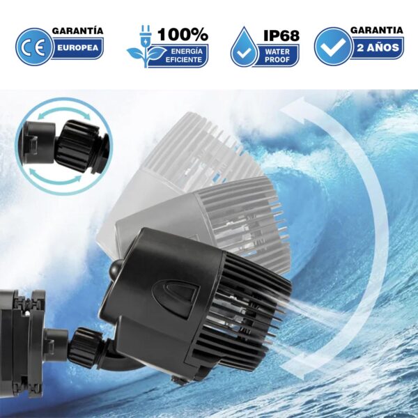 WaveMaker Magnetic AQQA AQ004 | Todo o poder do oceano no seu aquário