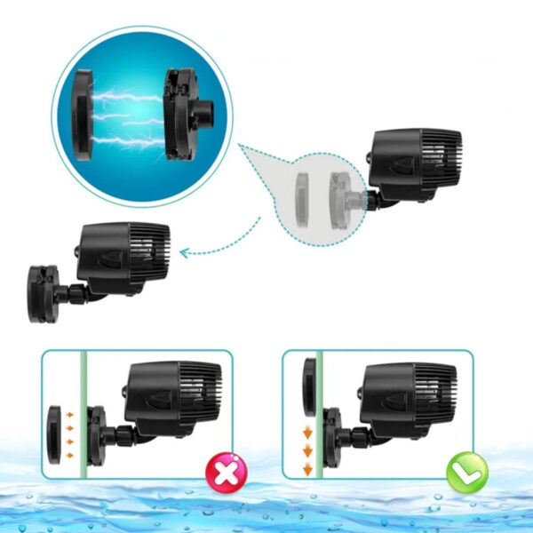 WaveMaker Magnetic AQQA AQ004 | Todo o poder do oceano no seu aquário