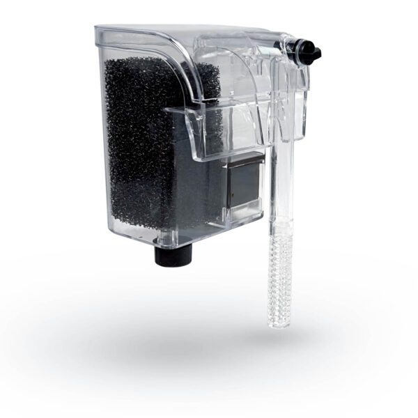 Filtros de cascada AquariumCare | Filtros de mochila compactos con caudal regulable