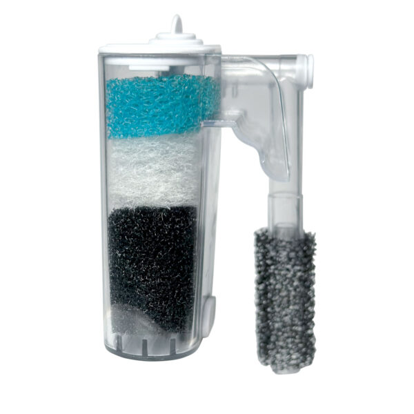 Filtros de cascada AquariumCare | Filtros de mochila compactos con caudal regulable