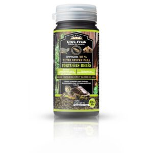 Baby Turtle Nutri Stick | Alimento Ultra Fresh Super Premium para crías de tortugas