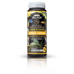 Tableta Premium Vegetal Plecos | Ultra Fresh Vegetables Shrimp Pie Alimento Super Premium para peces carnívoros de fondo