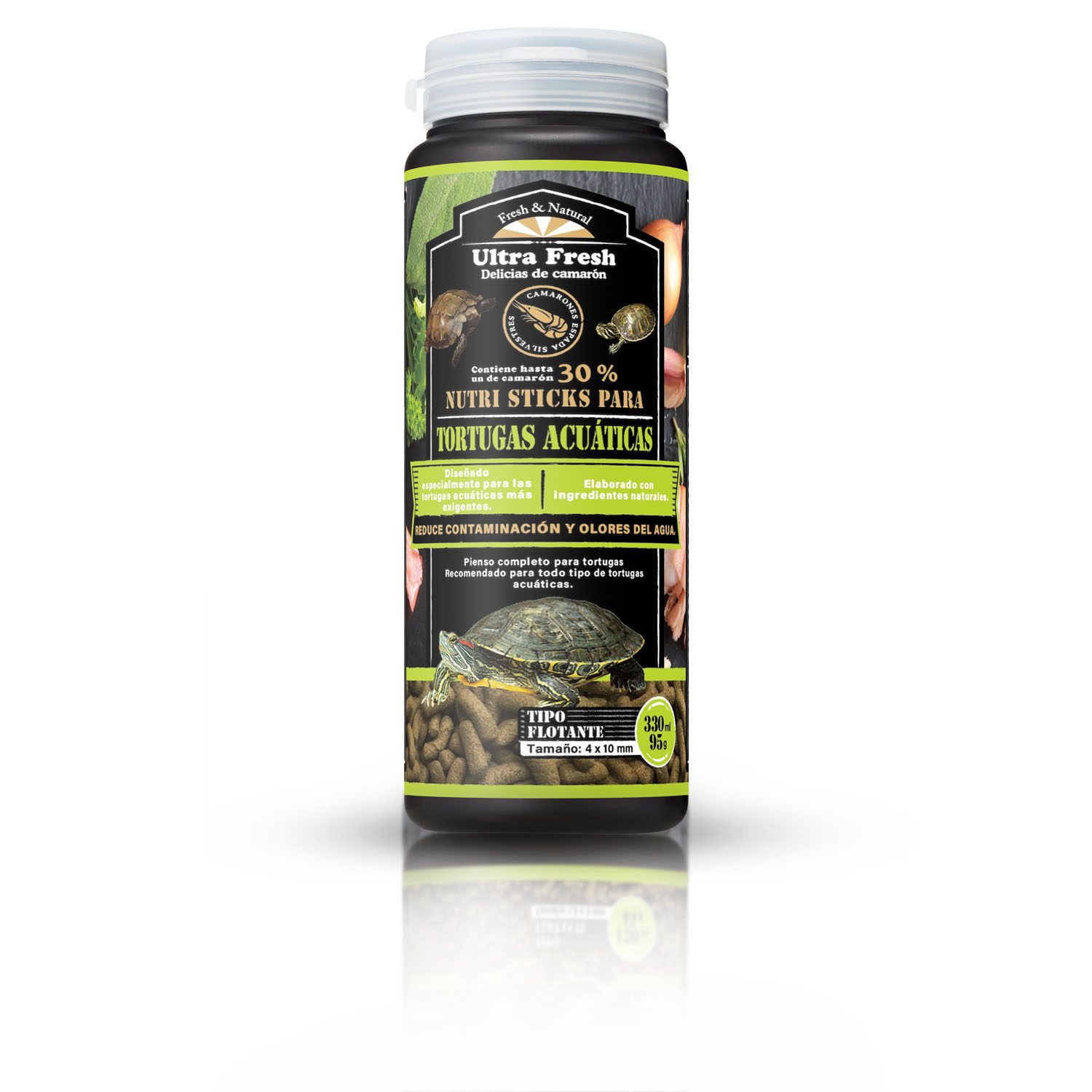 Turtle Nutri Stick | Alimento Ultra Fresh Super Premium para tortugas acuáticas