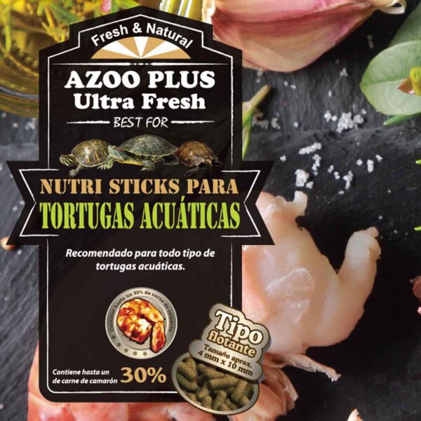 Turtle Nutri Stick | Alimento Ultra Fresh Super Premium para tortugas acuáticas