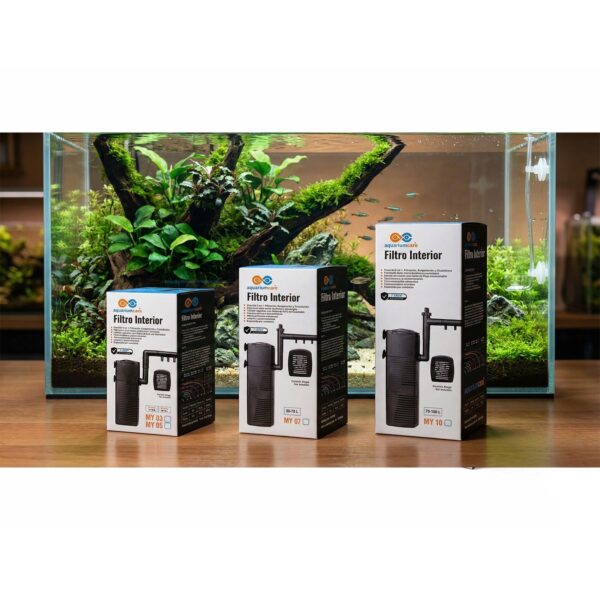 Filtros Interiores AquariumCare MY | Filtros internos compactos con ventury