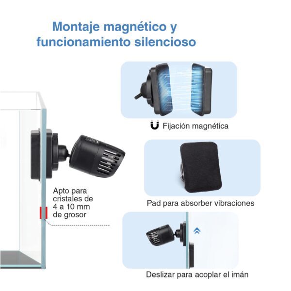 Mini WaveMaker Magnetic HYGGER HG021 | La circulación más eficiente para tu acuario