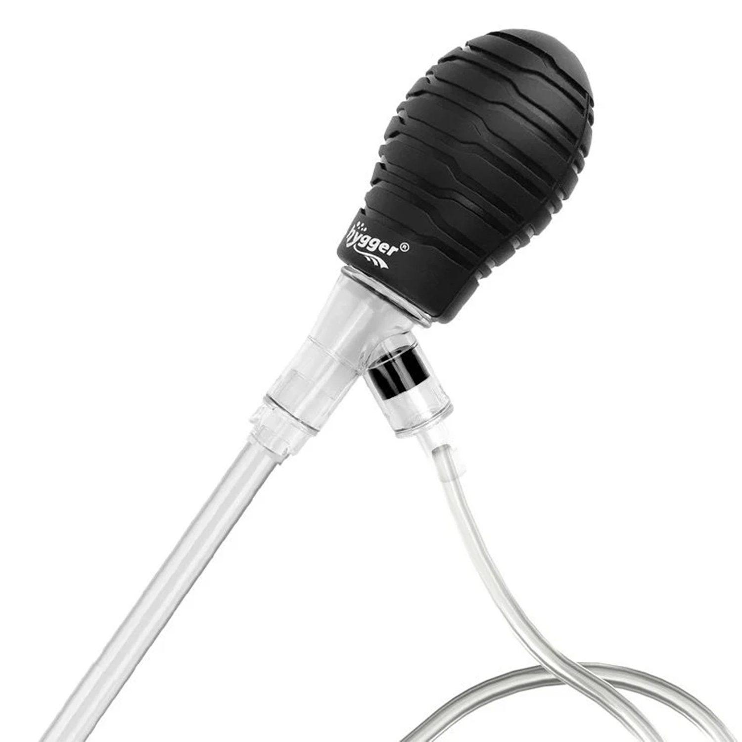 Conjunto de limpeza de aquários Hygger HG080 - Sifão e alimentador 3 em 1