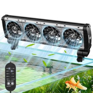 Ventilador para Acuarios Hygger FK055 | Enfriador temporizable y regulable
