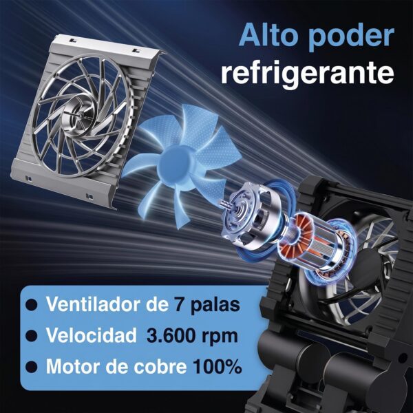 Ventilador para Acuarios Hygger FK055 | Enfriador temporizable y regulable