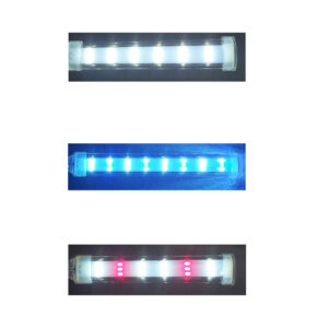 LED CON SOPORTE BLANCA/AZUL